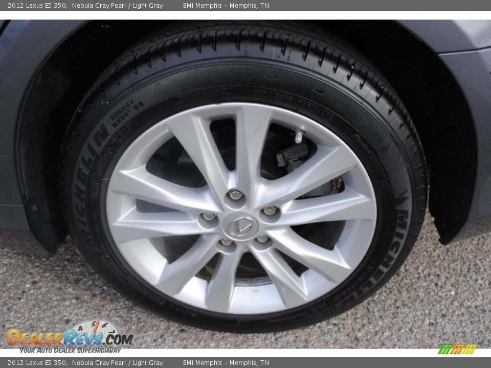 2012 Lexus ES 350 Nebula Gray Pearl / Light Gray Photo #32