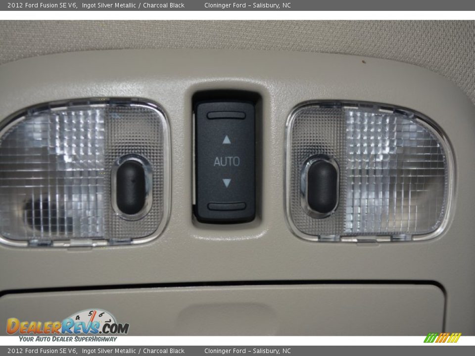 2012 Ford Fusion SE V6 Ingot Silver Metallic / Charcoal Black Photo #23