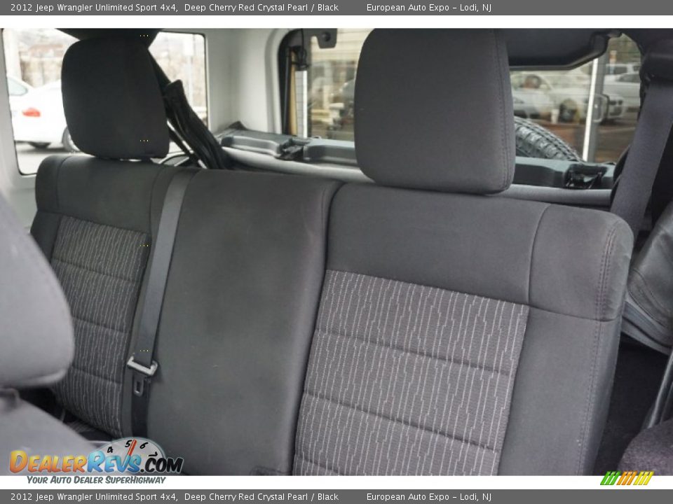 2012 Jeep Wrangler Unlimited Sport 4x4 Deep Cherry Red Crystal Pearl / Black Photo #8