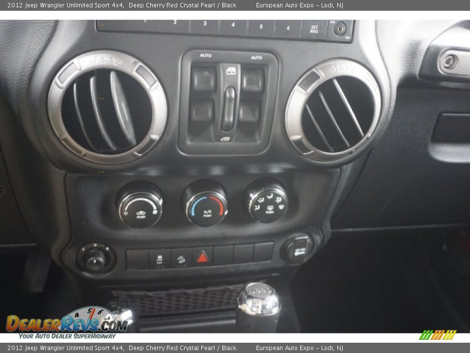 2012 Jeep Wrangler Unlimited Sport 4x4 Deep Cherry Red Crystal Pearl / Black Photo #24