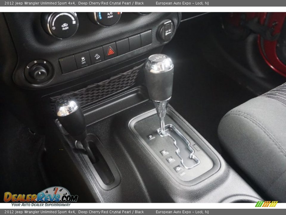 2012 Jeep Wrangler Unlimited Sport 4x4 Deep Cherry Red Crystal Pearl / Black Photo #25