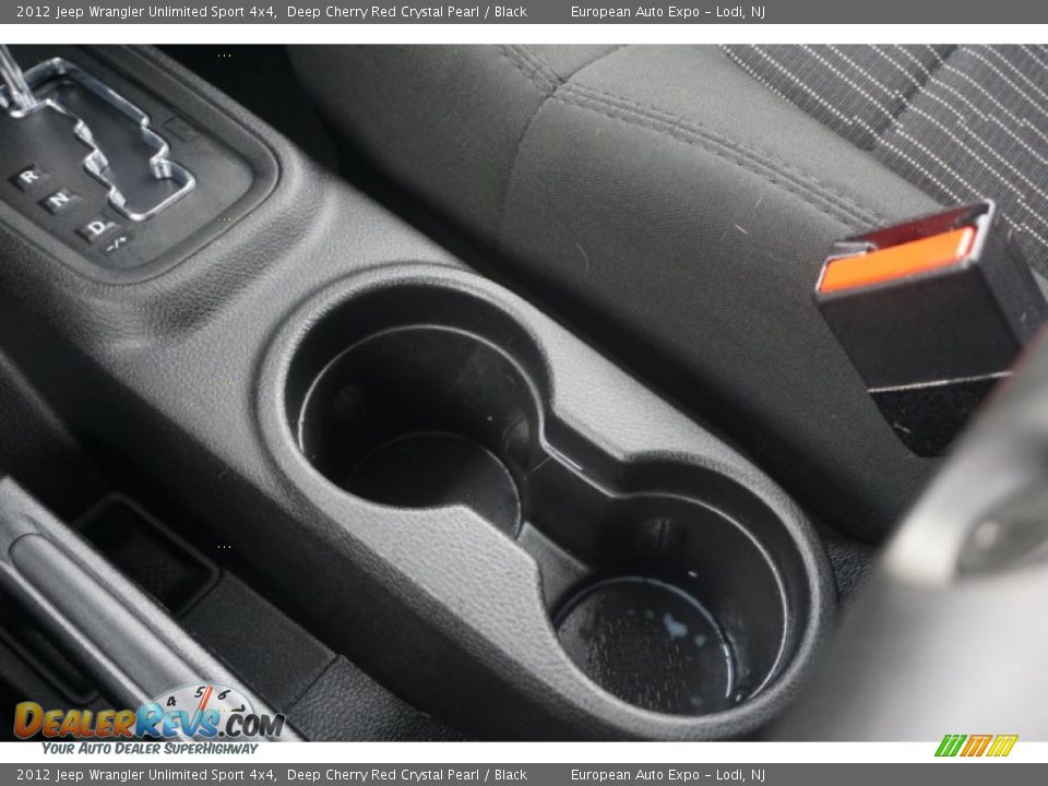 2012 Jeep Wrangler Unlimited Sport 4x4 Deep Cherry Red Crystal Pearl / Black Photo #26