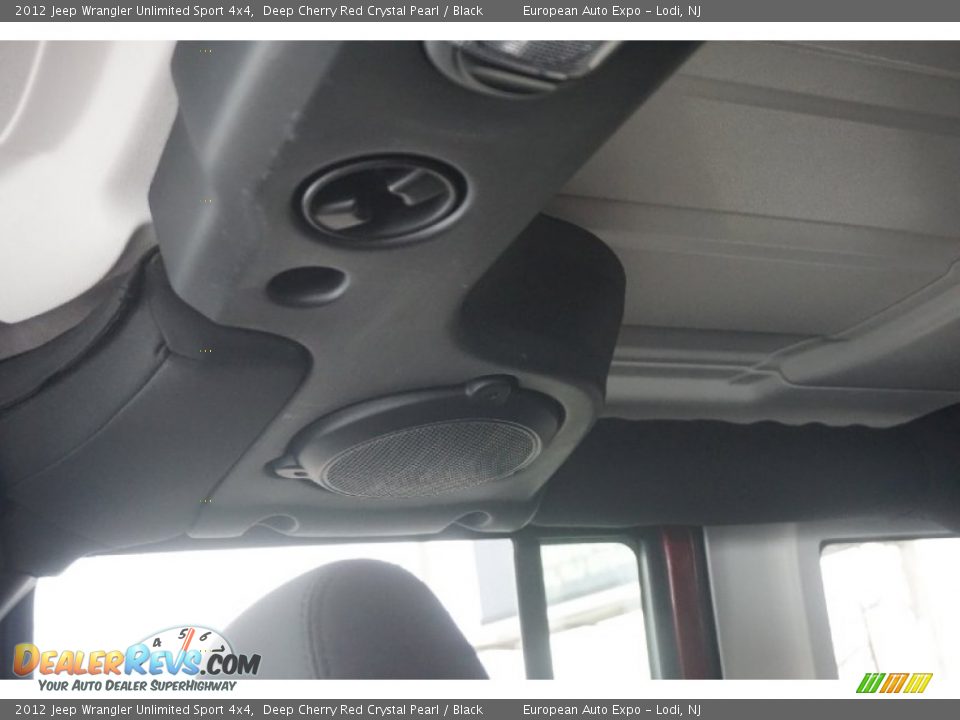 2012 Jeep Wrangler Unlimited Sport 4x4 Deep Cherry Red Crystal Pearl / Black Photo #29