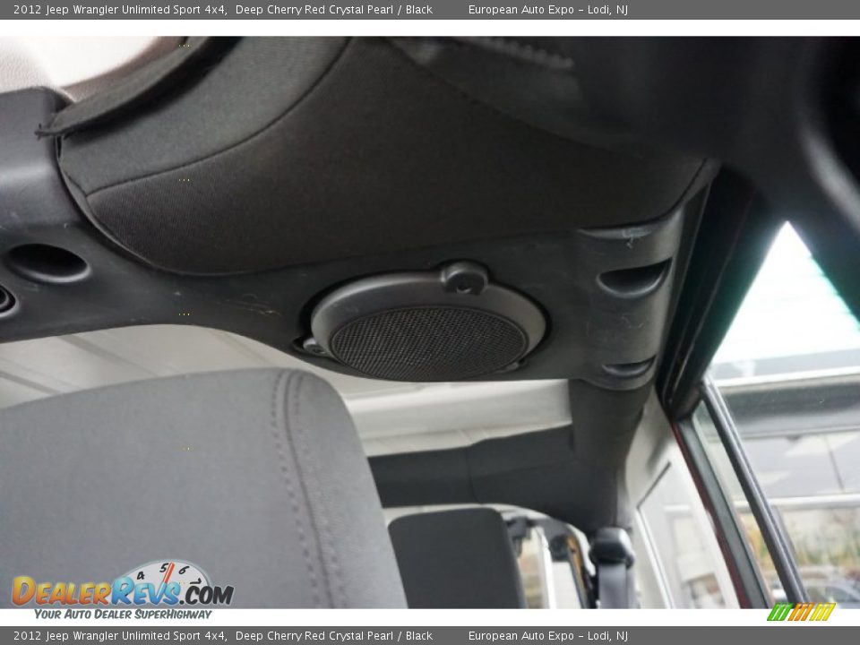 2012 Jeep Wrangler Unlimited Sport 4x4 Deep Cherry Red Crystal Pearl / Black Photo #30