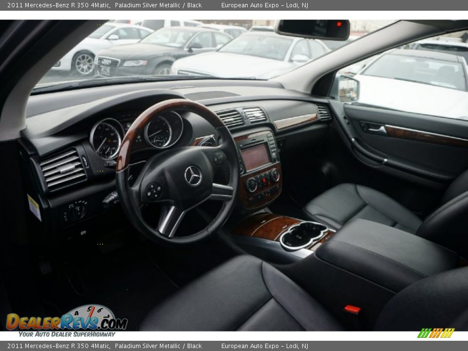 2011 Mercedes-Benz R 350 4Matic Paladium Silver Metallic / Black Photo #5