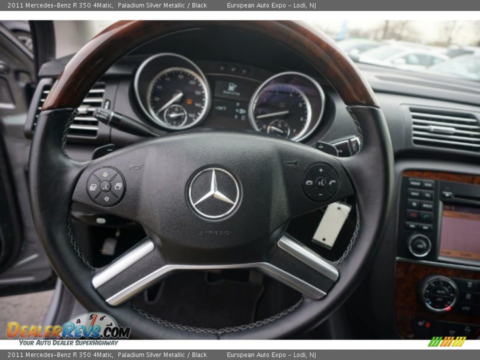 2011 Mercedes-Benz R 350 4Matic Paladium Silver Metallic / Black Photo #23