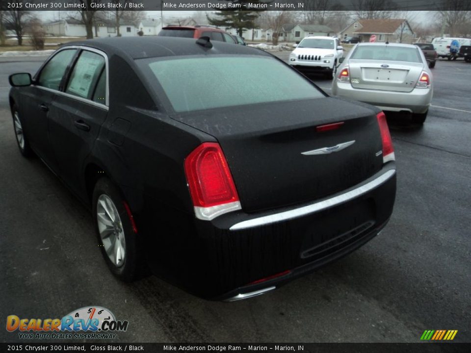 2015 Chrysler 300 Limited Gloss Black / Black Photo #3