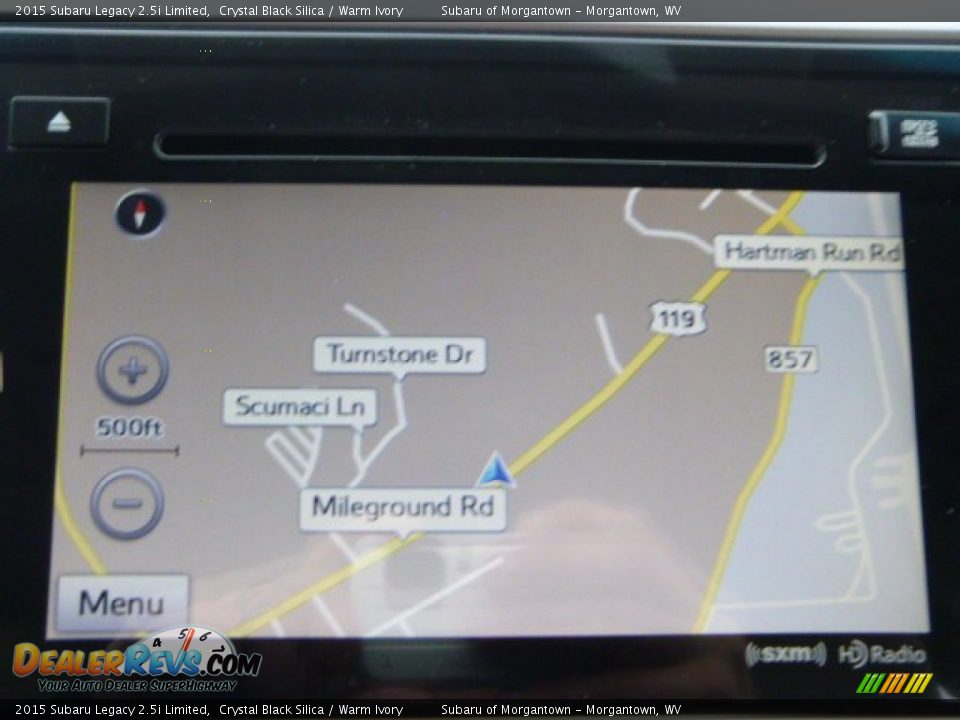 2015 Subaru Legacy 2.5i Limited Crystal Black Silica / Warm Ivory Photo #20