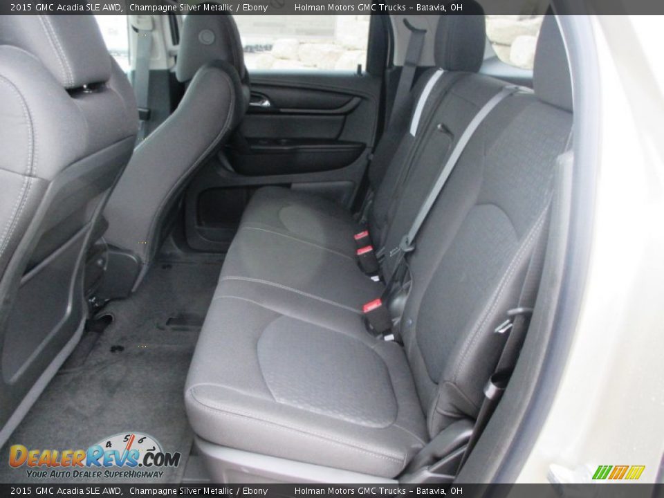 2015 GMC Acadia SLE AWD Champagne Silver Metallic / Ebony Photo #21