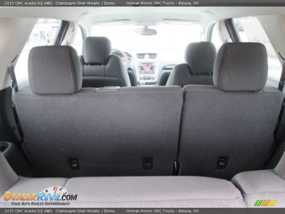 2015 GMC Acadia SLE AWD Champagne Silver Metallic / Ebony Photo #25