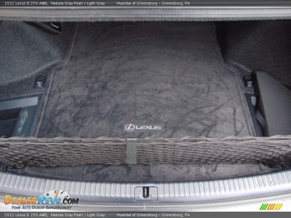 2012 Lexus IS 250 AWD Nebula Gray Pearl / Light Gray Photo #23