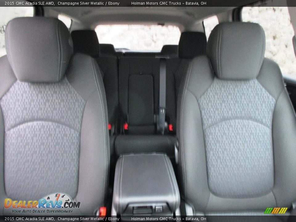 2015 GMC Acadia SLE AWD Champagne Silver Metallic / Ebony Photo #32