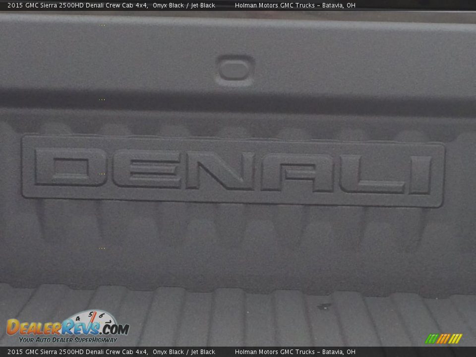 2015 GMC Sierra 2500HD Denali Crew Cab 4x4 Onyx Black / Jet Black Photo #32