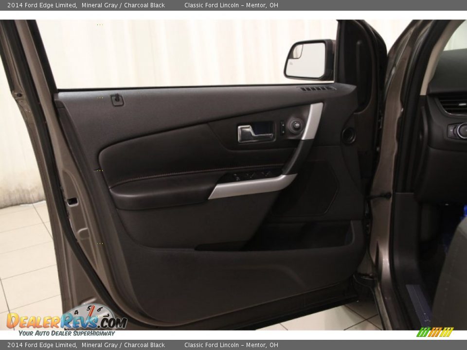 2014 Ford Edge Limited Mineral Gray / Charcoal Black Photo #4