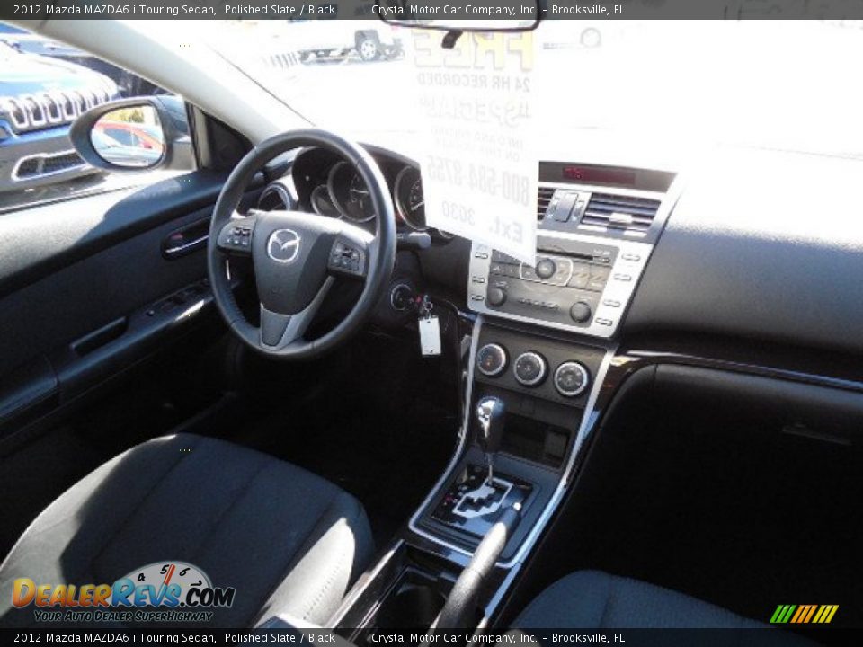 2012 Mazda MAZDA6 i Touring Sedan Polished Slate / Black Photo #11