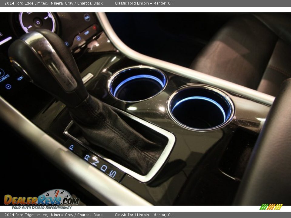 2014 Ford Edge Limited Mineral Gray / Charcoal Black Photo #14