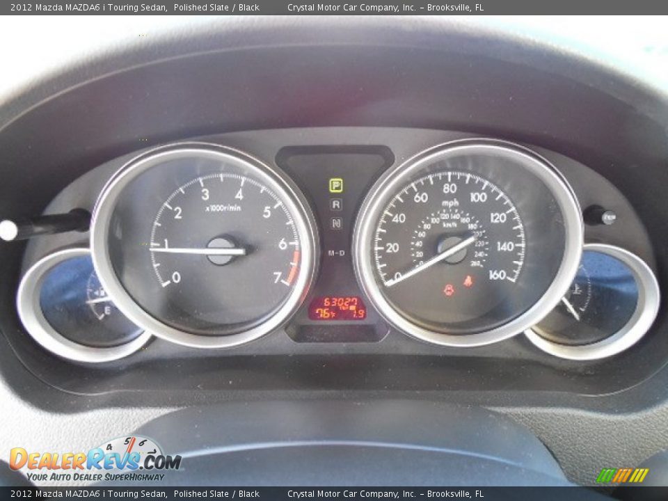 2012 Mazda MAZDA6 i Touring Sedan Polished Slate / Black Photo #18