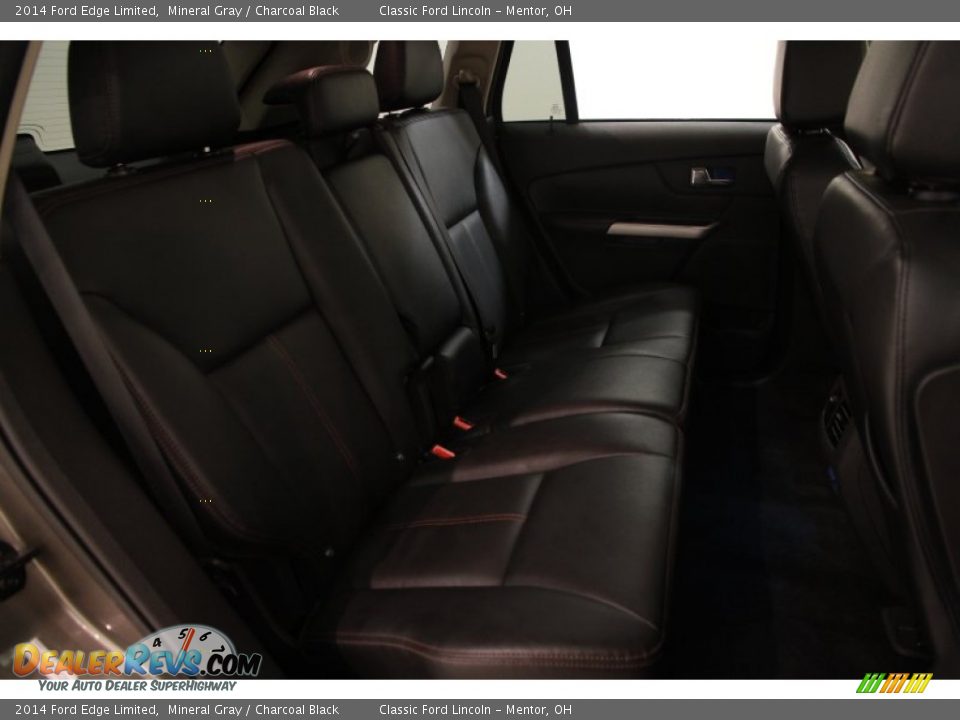2014 Ford Edge Limited Mineral Gray / Charcoal Black Photo #16