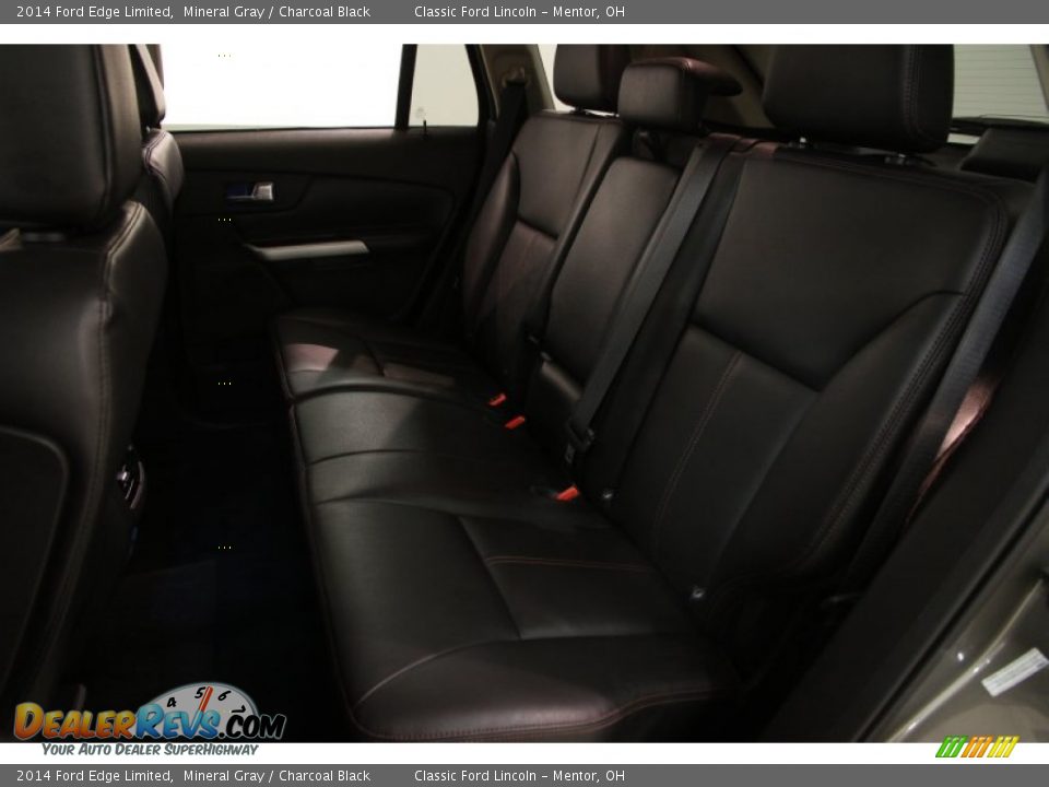2014 Ford Edge Limited Mineral Gray / Charcoal Black Photo #17
