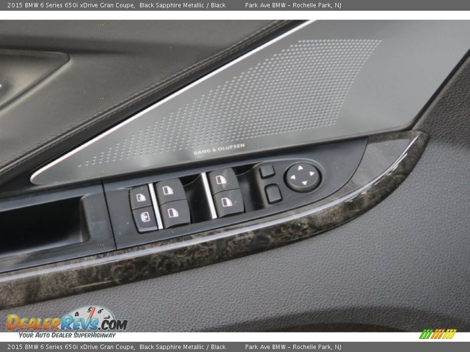 2015 BMW 6 Series 650i xDrive Gran Coupe Black Sapphire Metallic / Black Photo #10