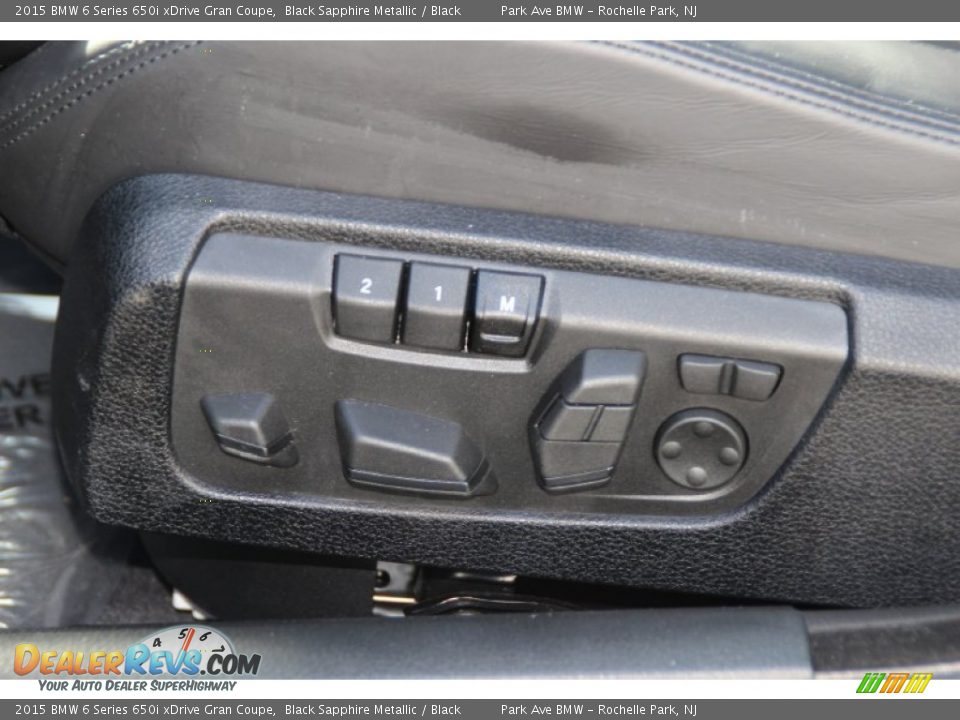 2015 BMW 6 Series 650i xDrive Gran Coupe Black Sapphire Metallic / Black Photo #13