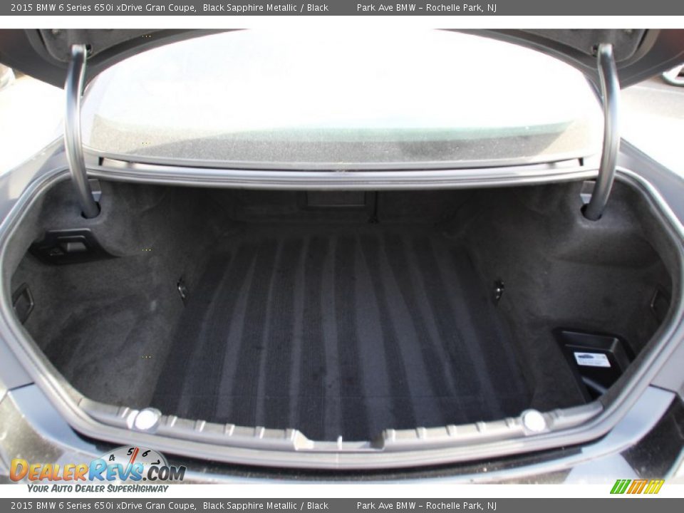 2015 BMW 6 Series 650i xDrive Gran Coupe Trunk Photo #23