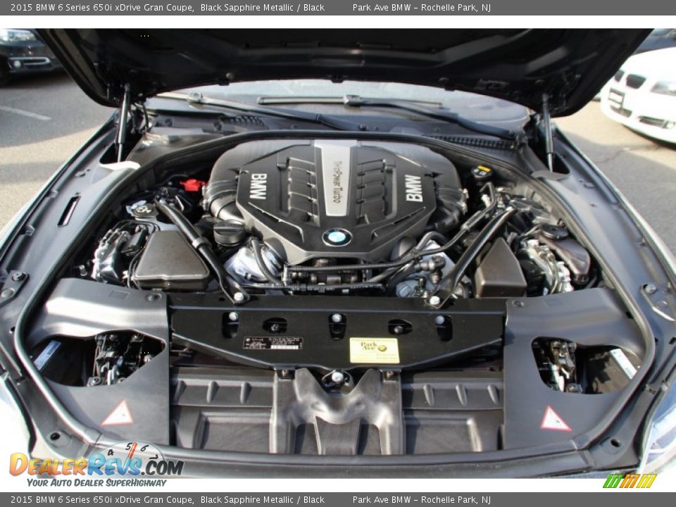 2015 BMW 6 Series 650i xDrive Gran Coupe 4.4 Liter TwinPower Turbocharged DI DOHC 32-Valve VVT V8 Engine Photo #31