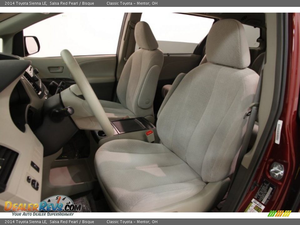 2014 Toyota Sienna LE Salsa Red Pearl / Bisque Photo #5