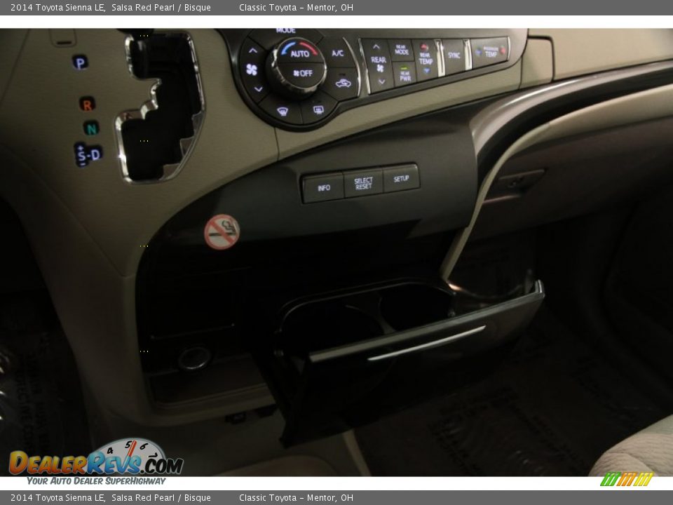 2014 Toyota Sienna LE Salsa Red Pearl / Bisque Photo #13