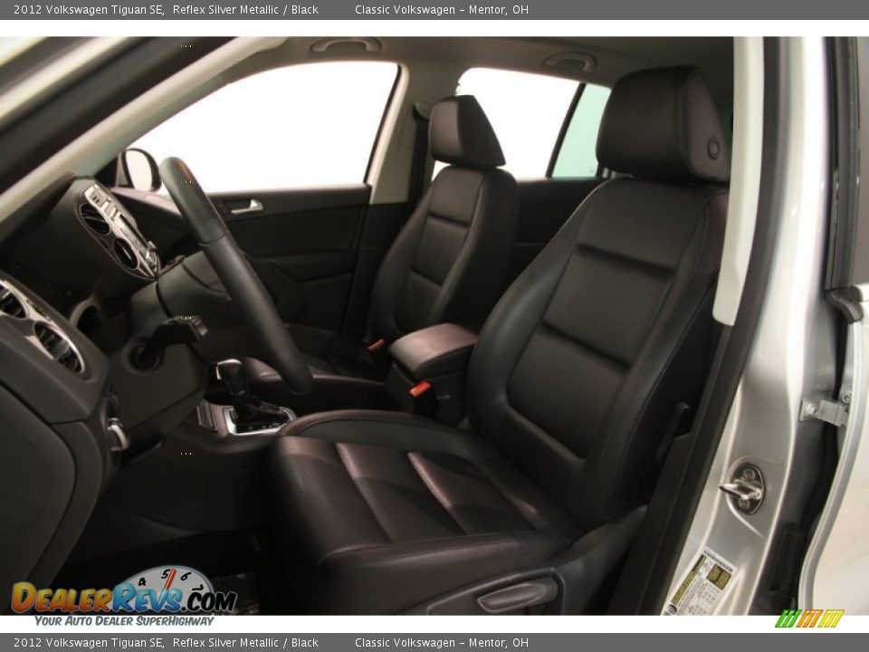 2012 Volkswagen Tiguan SE Reflex Silver Metallic / Black Photo #5