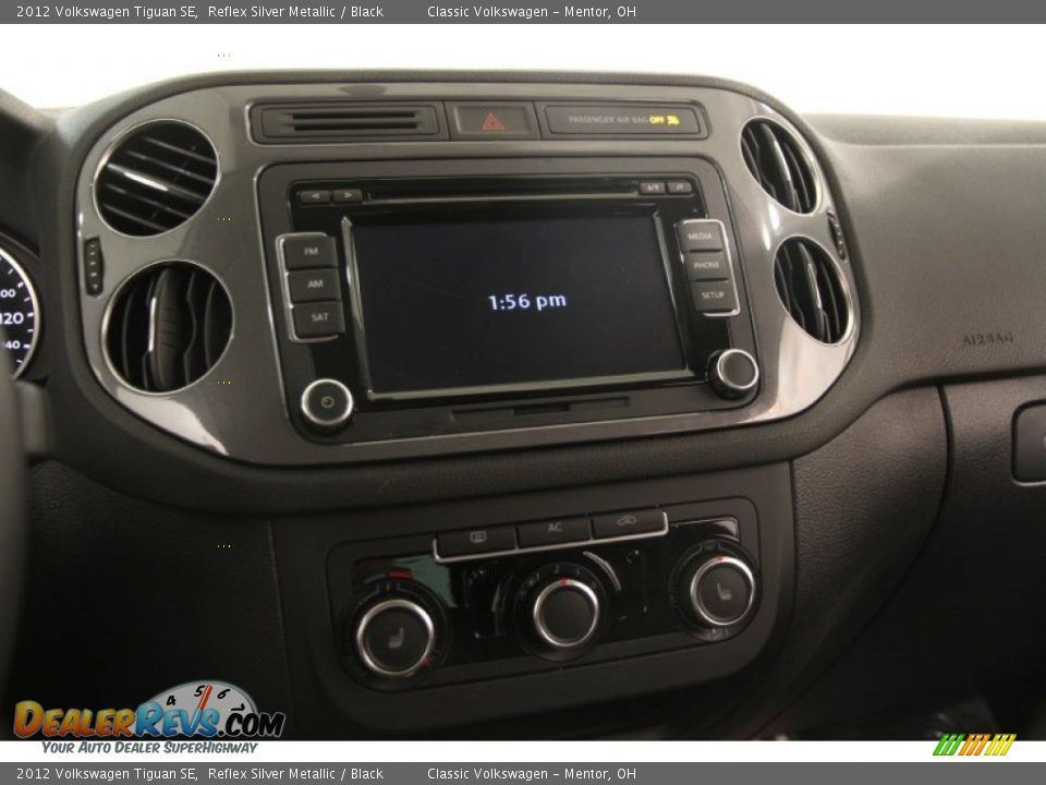 2012 Volkswagen Tiguan SE Reflex Silver Metallic / Black Photo #8