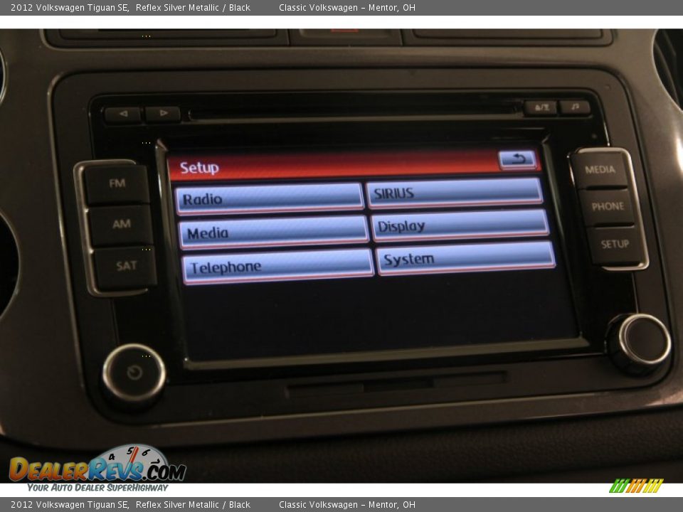 2012 Volkswagen Tiguan SE Reflex Silver Metallic / Black Photo #11