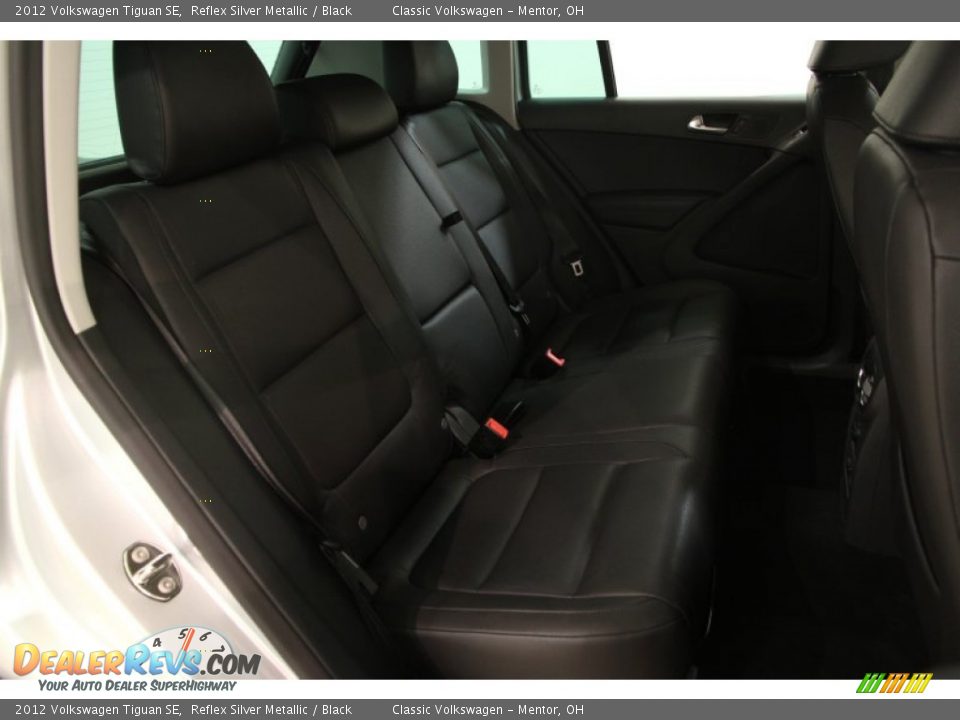 2012 Volkswagen Tiguan SE Reflex Silver Metallic / Black Photo #14