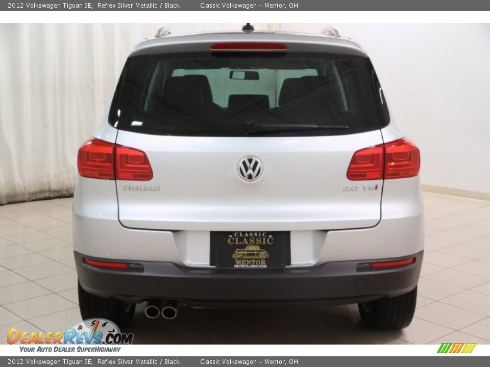 2012 Volkswagen Tiguan SE Reflex Silver Metallic / Black Photo #16
