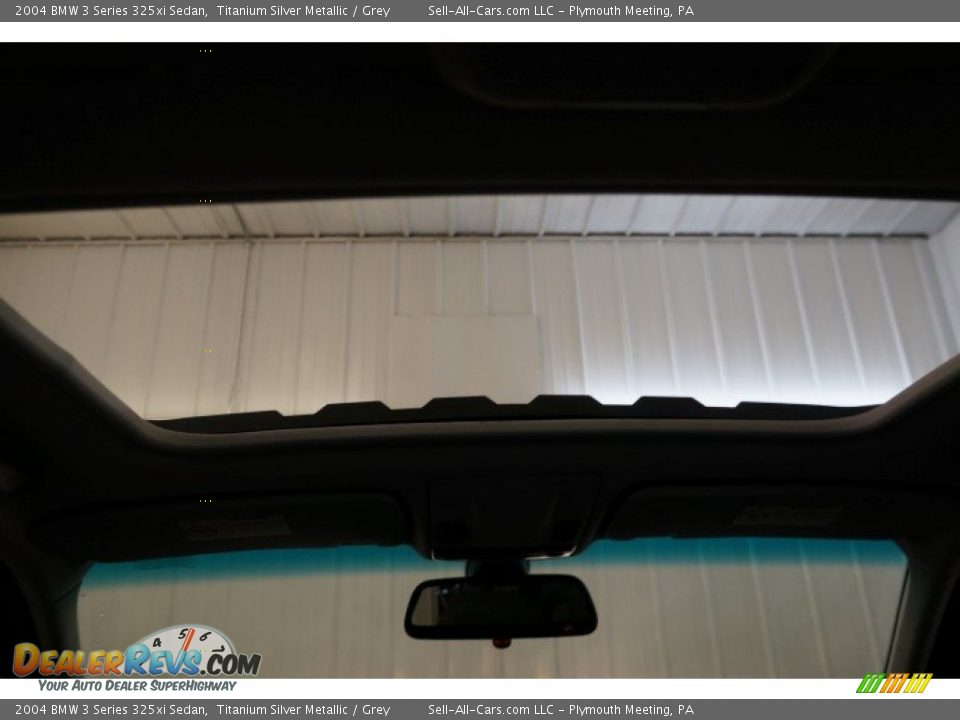 2004 BMW 3 Series 325xi Sedan Titanium Silver Metallic / Grey Photo #21