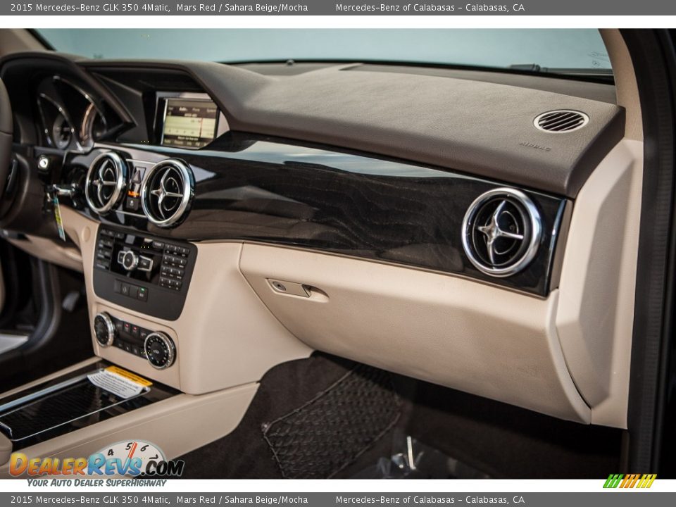 2015 Mercedes-Benz GLK 350 4Matic Mars Red / Sahara Beige/Mocha Photo #8