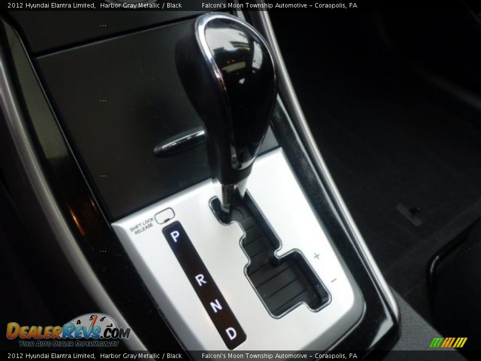 2012 Hyundai Elantra Limited Harbor Gray Metallic / Black Photo #21