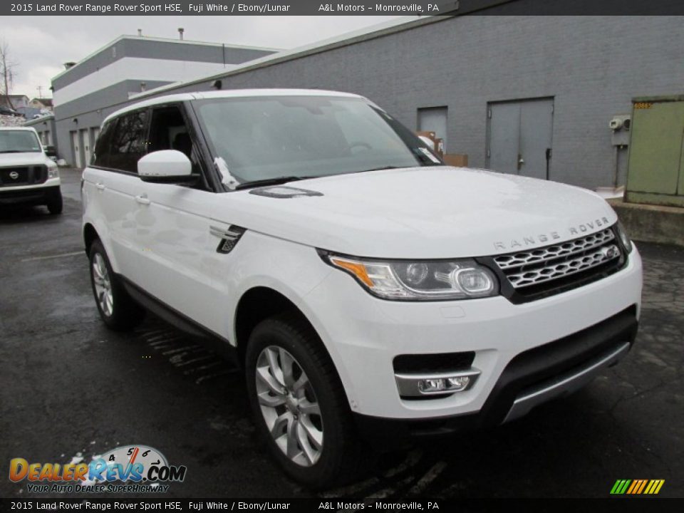 2015 Land Rover Range Rover Sport HSE Fuji White / Ebony/Lunar Photo #7