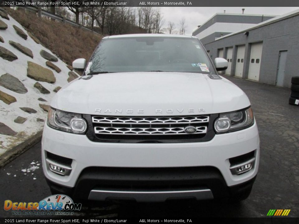 2015 Land Rover Range Rover Sport HSE Fuji White / Ebony/Lunar Photo #8