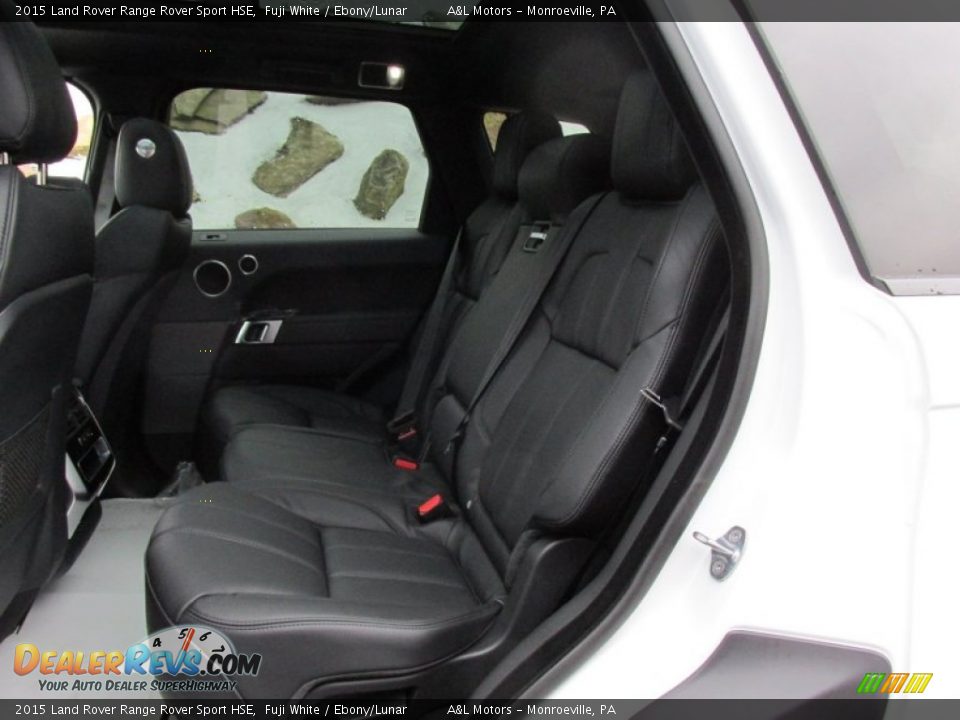 Rear Seat of 2015 Land Rover Range Rover Sport HSE Photo #13