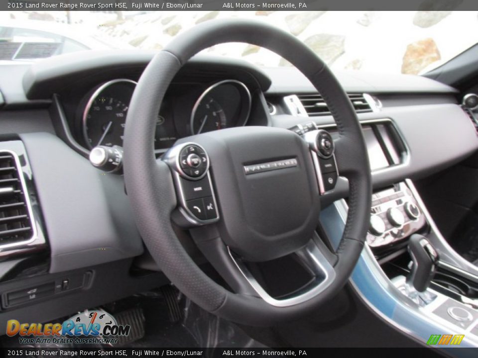 2015 Land Rover Range Rover Sport HSE Steering Wheel Photo #14