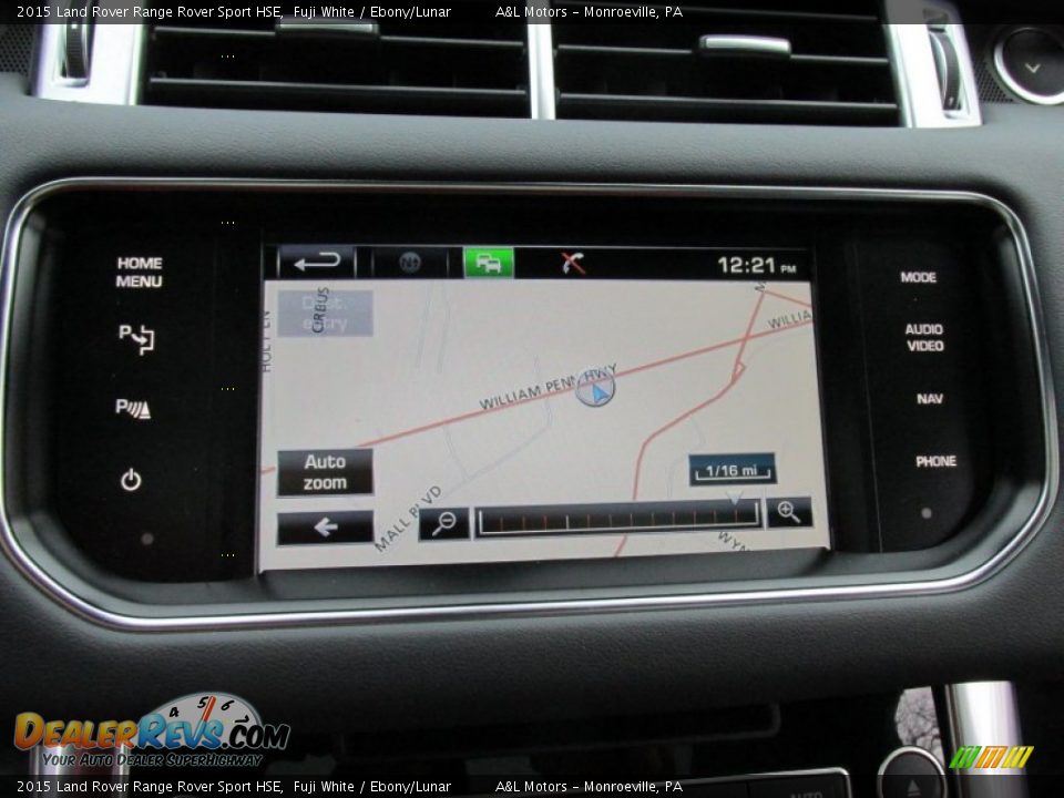 2015 Land Rover Range Rover Sport HSE Fuji White / Ebony/Lunar Photo #16