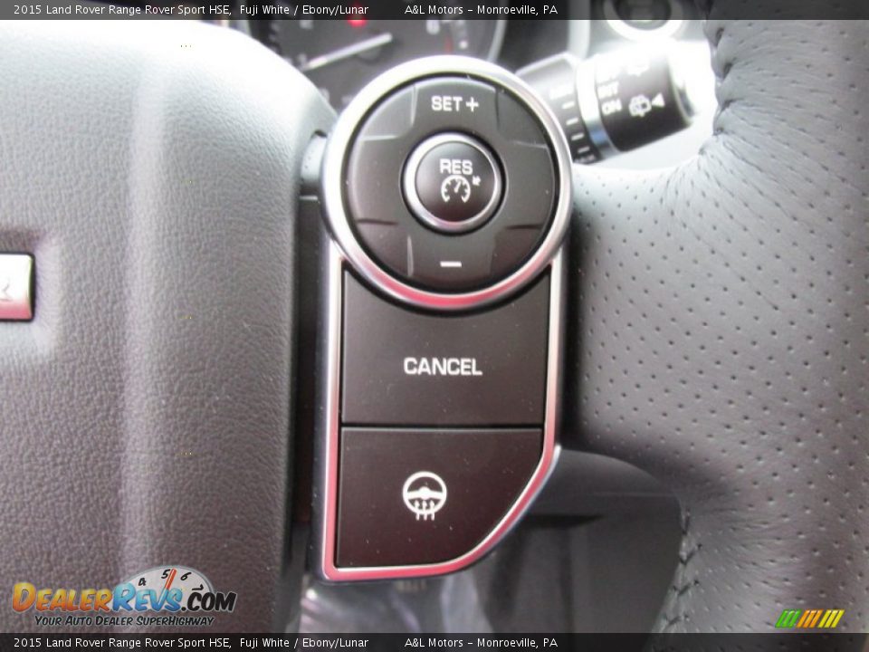 2015 Land Rover Range Rover Sport HSE Fuji White / Ebony/Lunar Photo #18