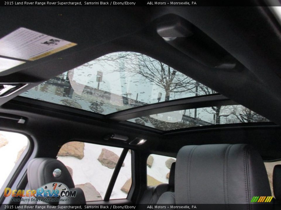 Sunroof of 2015 Land Rover Range Rover Supercharged Photo #11