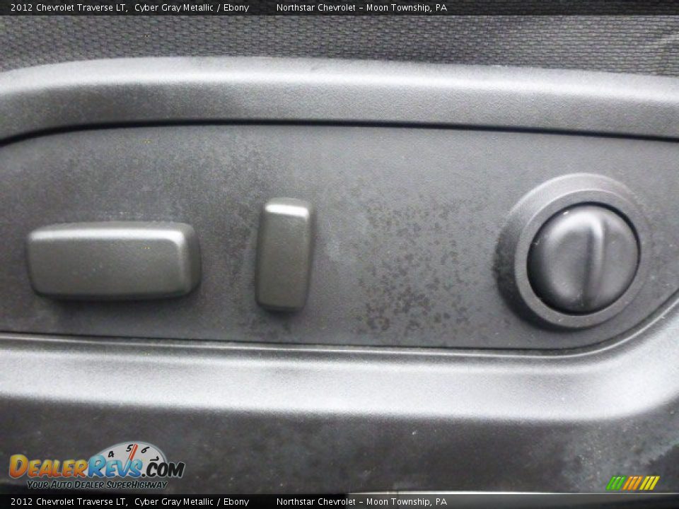2012 Chevrolet Traverse LT Cyber Gray Metallic / Ebony Photo #15