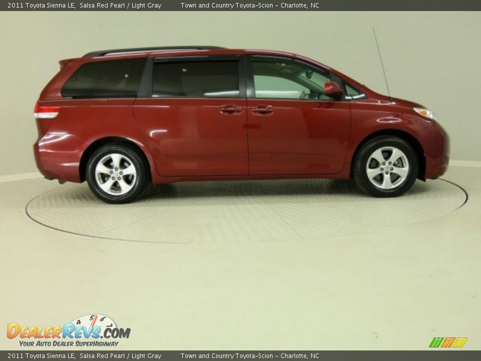 2011 Toyota Sienna LE Salsa Red Pearl / Light Gray Photo #1