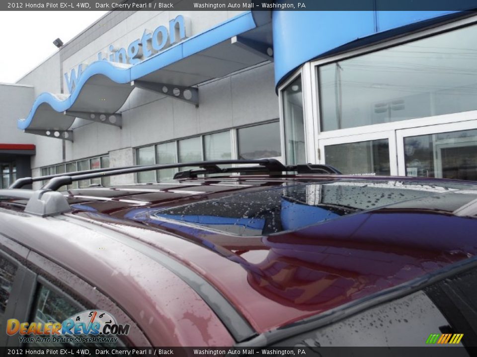 2012 Honda Pilot EX-L 4WD Dark Cherry Pearl II / Black Photo #4