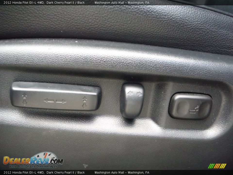 2012 Honda Pilot EX-L 4WD Dark Cherry Pearl II / Black Photo #12