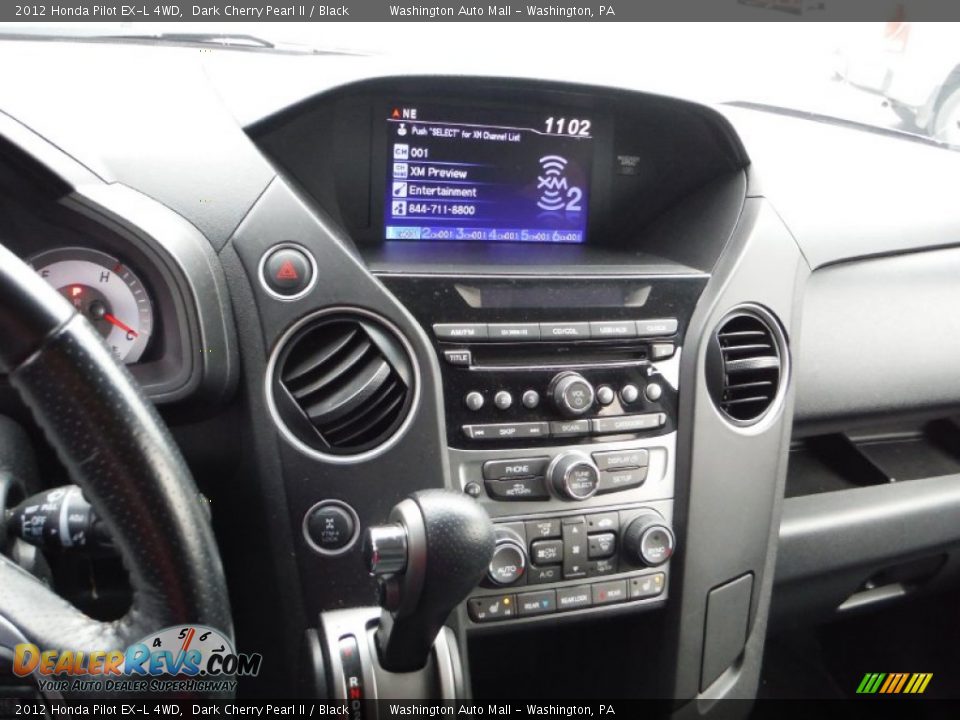 2012 Honda Pilot EX-L 4WD Dark Cherry Pearl II / Black Photo #13