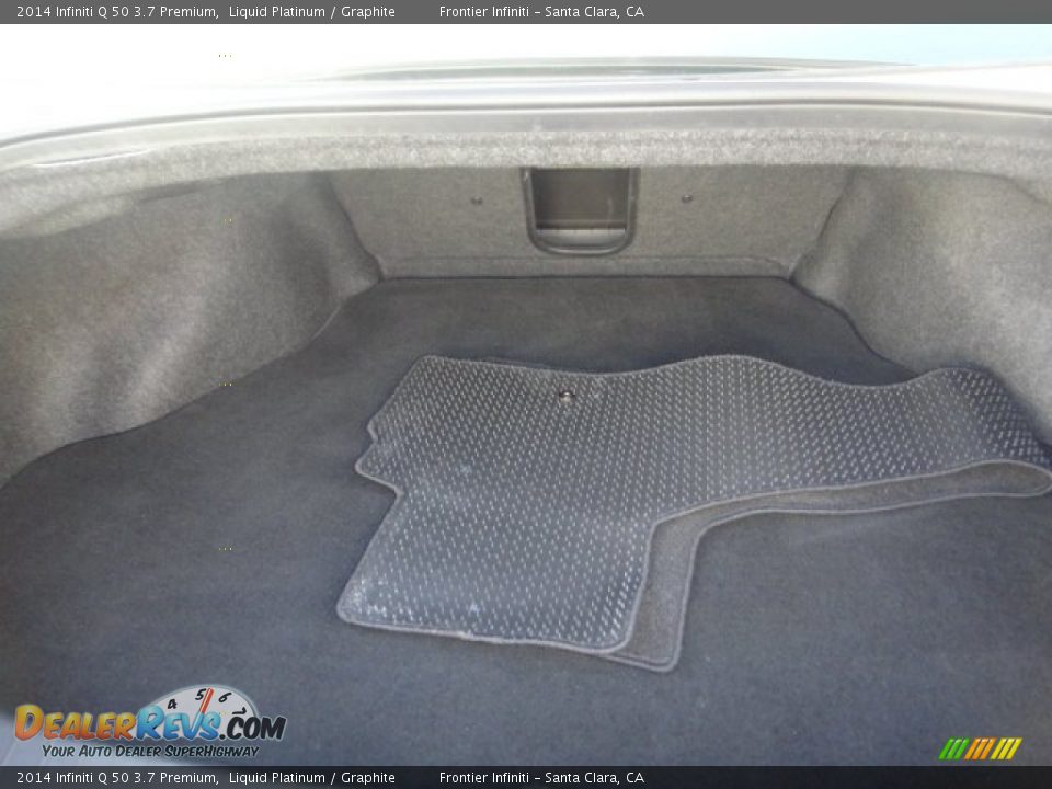 2014 Infiniti Q 50 3.7 Premium Liquid Platinum / Graphite Photo #11